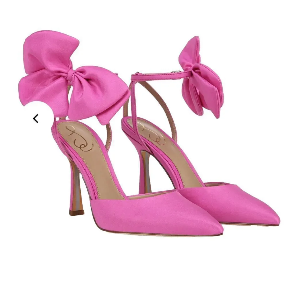 Free People x Sam Edelman NIB Halie Dahlia Satin heel - 7